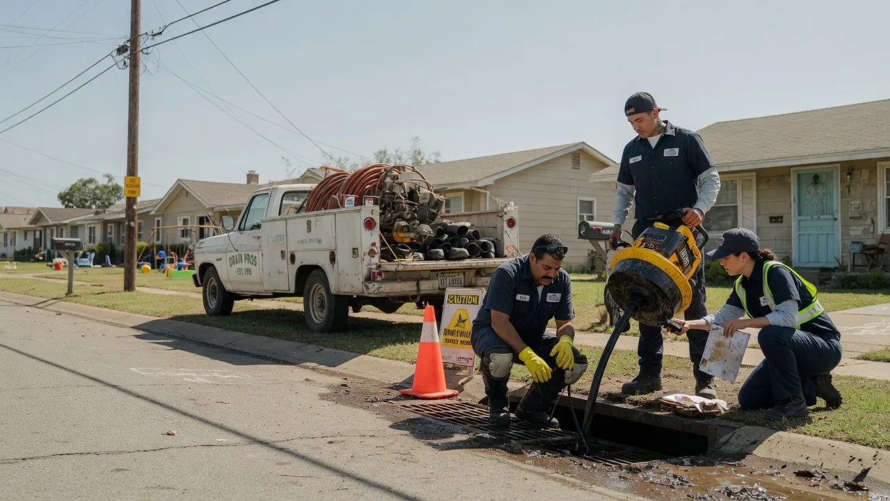 Drain Cleaning in Ivanhoe, TX near me